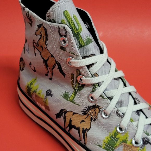 Converse Chuck 70 Hi Wild Horses 169819C Size 9.5 Men's  Sneakers - Picture 8 of 11